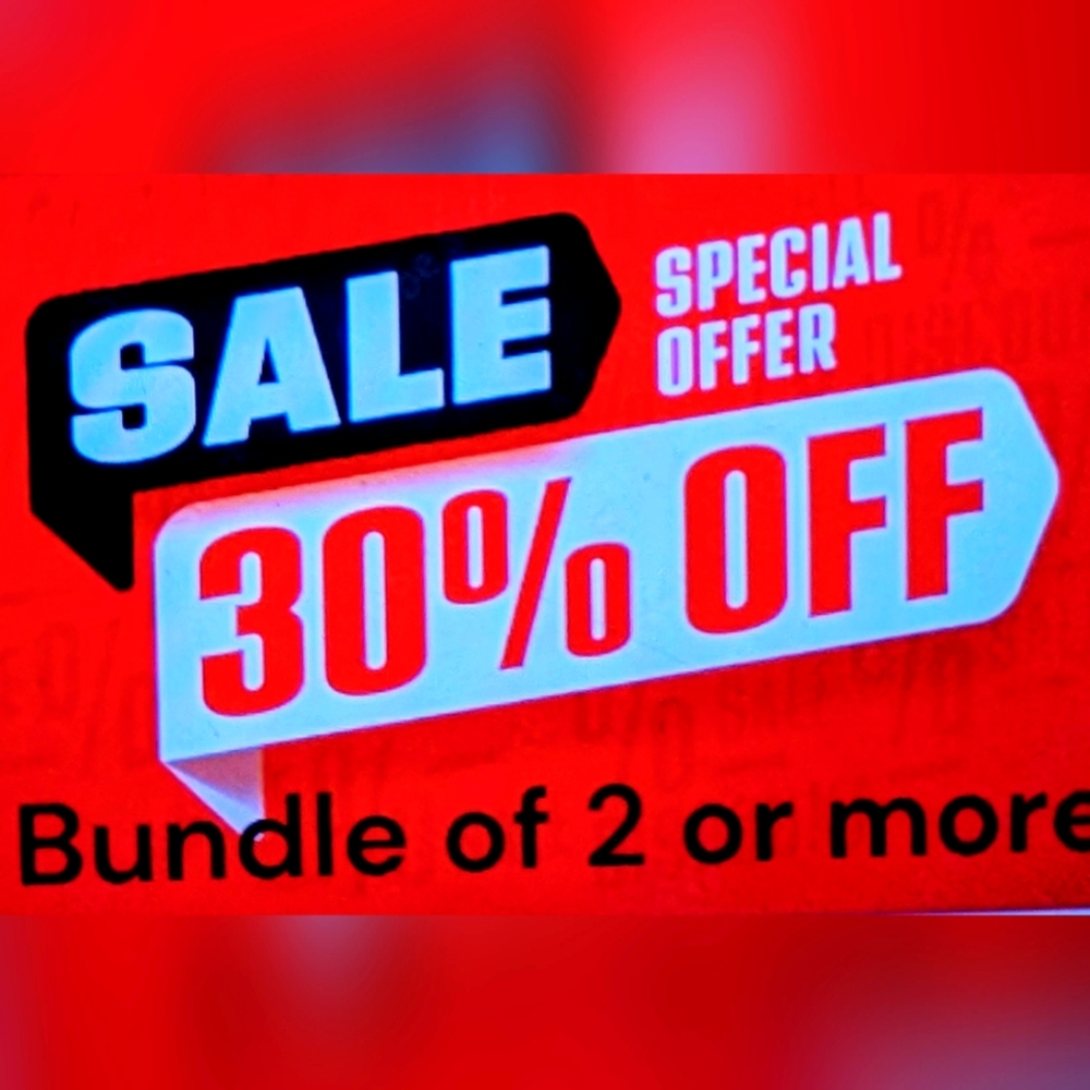 SALE 30% Off 2 Or more